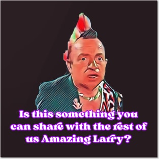 Amazing Larry Posters and Art
